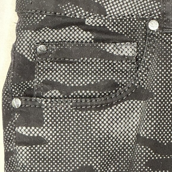 d/C Womens Jeans Camouflage Legging Jeggings Stretch Black Plus Size 24 - Picture 4 of 11